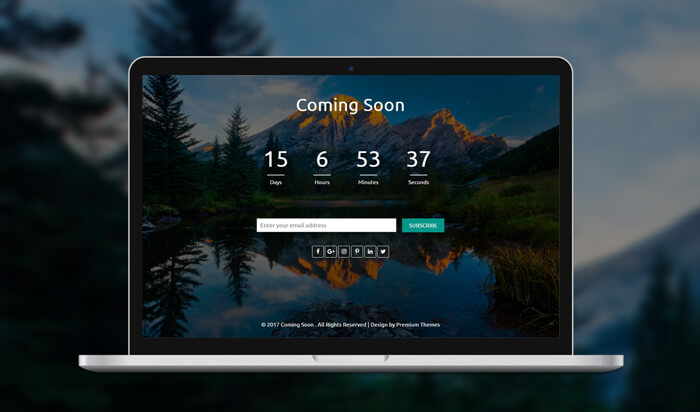 Creative Coming Soon HTML Template